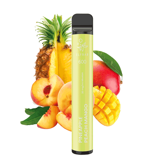 Elfbar 600 - Pineapple Peach Mango 2ml/20mg