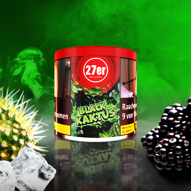 27er Tobacco 200g - Black Kaktuz