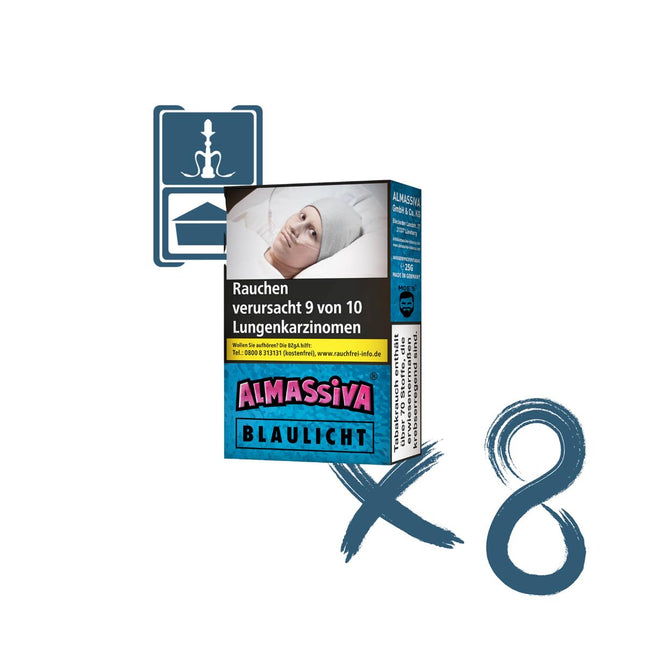 Almassiva - Blaulicht 8x25g Bundle