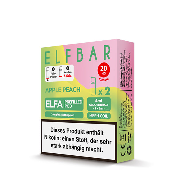 Elfbar ELFA Pods - Apple Peach (2er Pack)