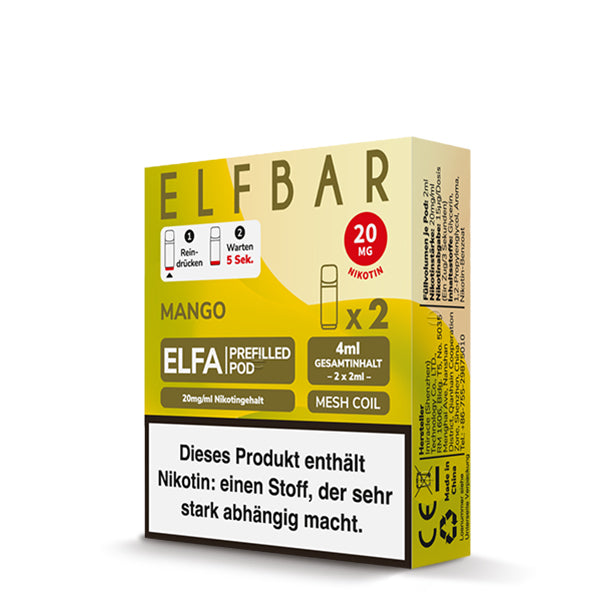 Elfbar ELFA Pods - Mango (2er Pack)