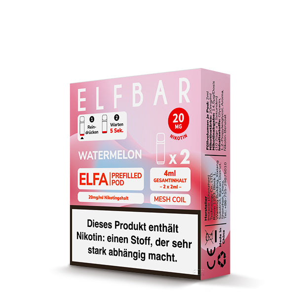 Elfbar ELFA Pods - Watermelon (2er Pack)