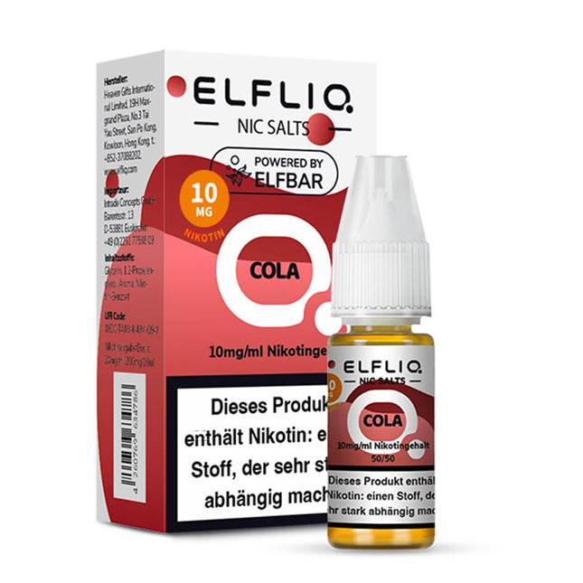 Elfbar ElfLIQ 10ml - Cola 10mg