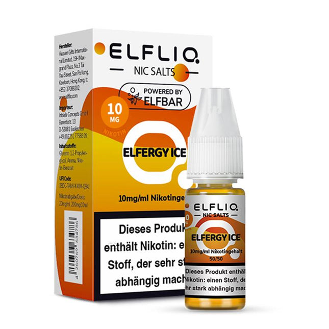 Elfbar ElfLIQ 10ml - Elfstorm Ice 10mg