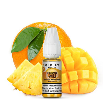 Elfbar ElfLIQ 10ml - Pineapple Mango Orange 10mg