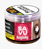 Die Sorte Raspbelly Shisha Tabak in einer 25g Dose von der Marke Savu