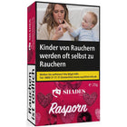 Die 25g Schachtel der Sorte Rasporn Shisha Tabak von der Marke Shades